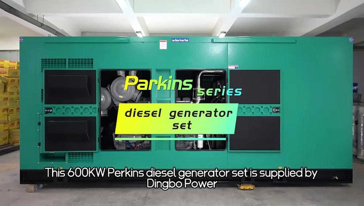 Dingbo Will Export 600kW Perkins Diesel Generator Set to Ethiopia