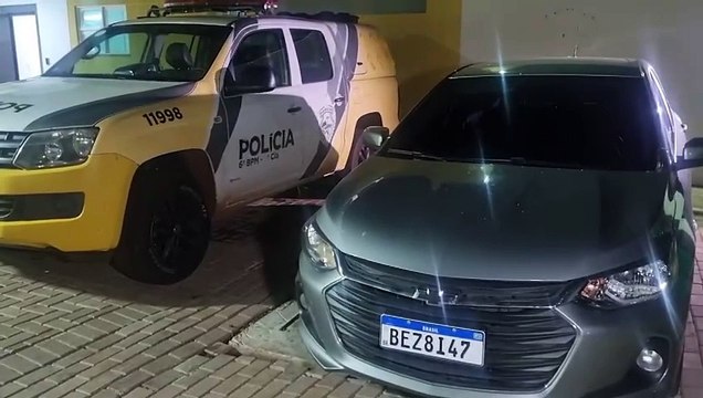 Amostradinho! Jovem é detido com Onix com placas de Santa Catarina e Chassi de Minas Gerais