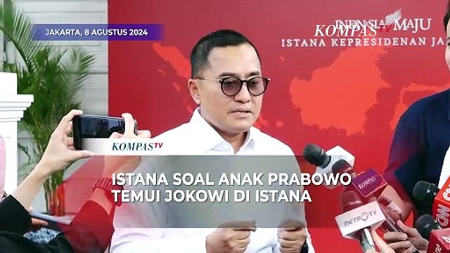 Istana: Anak Prabowo, Didit Buat Jaket Khusus untuk Presiden Jokowi