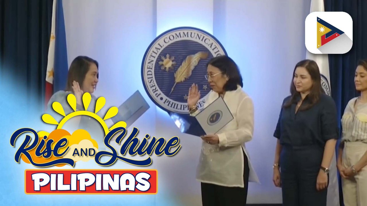 Victoria Recio, nanumpa bilang bagong miyembro ng Board of Directors ng PTV