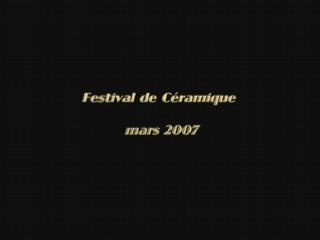 FESTIVAL DE CÉRAMIQUE (bande-annonce)