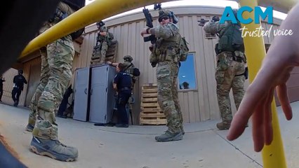 Body camera footage shows dramatic moments police intercepted would-be Trump assassinator