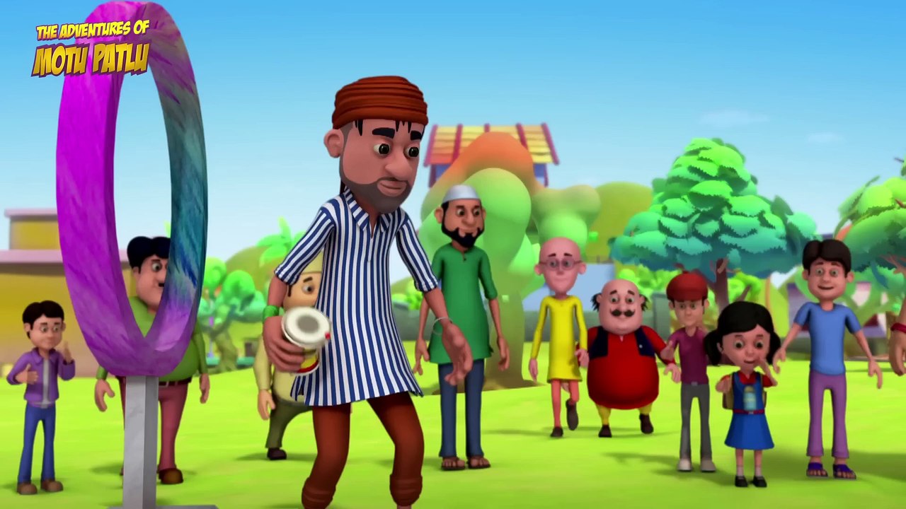 Motu Patlu in English _ Kids Animation _ cartoon for kids _ Monkey Trainer