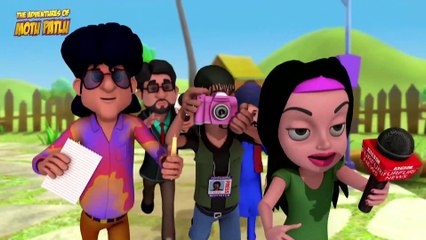 Motu Patlu in English _ Kids animation _ cartoon for kids _ Oil Massage