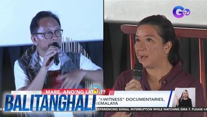Ilang award-winning "I-Witness" documentaries, ipinalabas sa 20th Cinemalaya | Balitanghali