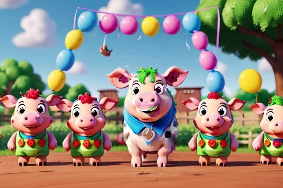 Moo-Moo Cow_ Fun Kids Song _ Best Songs for Kids & Toddlers _ Cartoon Rhymes & Learning Videos