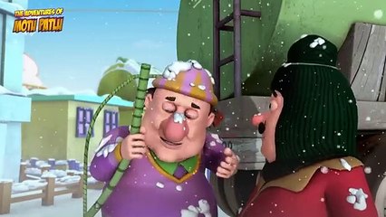 Motu Patlu in English _ Kids Animation _ Cartoon for Kids _ Snow Man