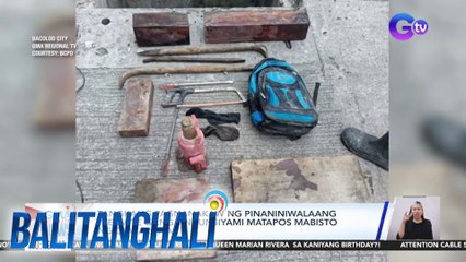 Tangkang pagnanakaw ng pinaniniwalaang "termite gang," naunsiyami matapos mabisto ng guwardiya | Balitanghali