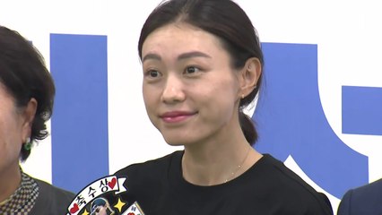 극도의 긴장 김예지...기자회견 중 '일시적 쇼크'...10분만에 회복 / YTN