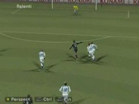 double barre rentrante d Adriano de 30/35 mètres...