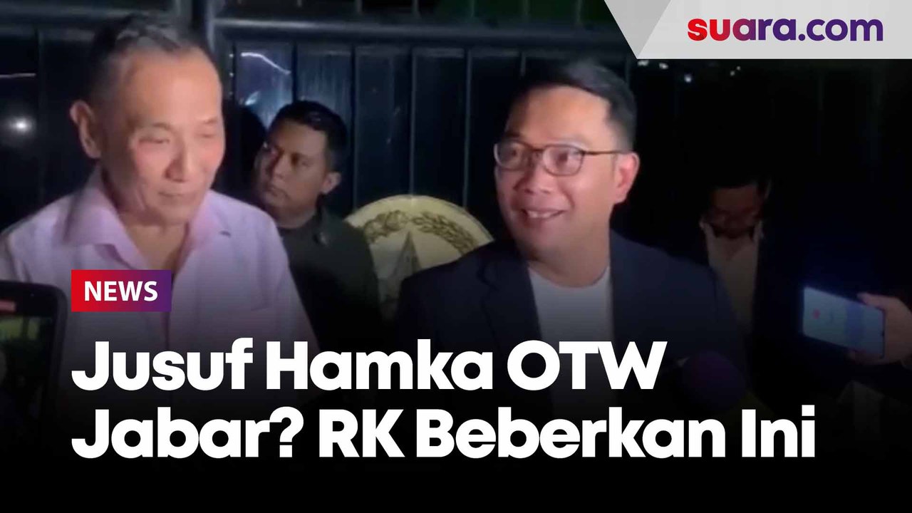 Jusuf Hamka OTW Pilkada Jabar? Ridwan Kamil Beberkan Jawabannya
