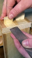 scrape to hide screw tips