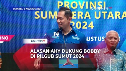 Alasan Ketum Demokrat AHY Dukung Bobby Nasution-Surya Maju Pilgub Sumut 2024