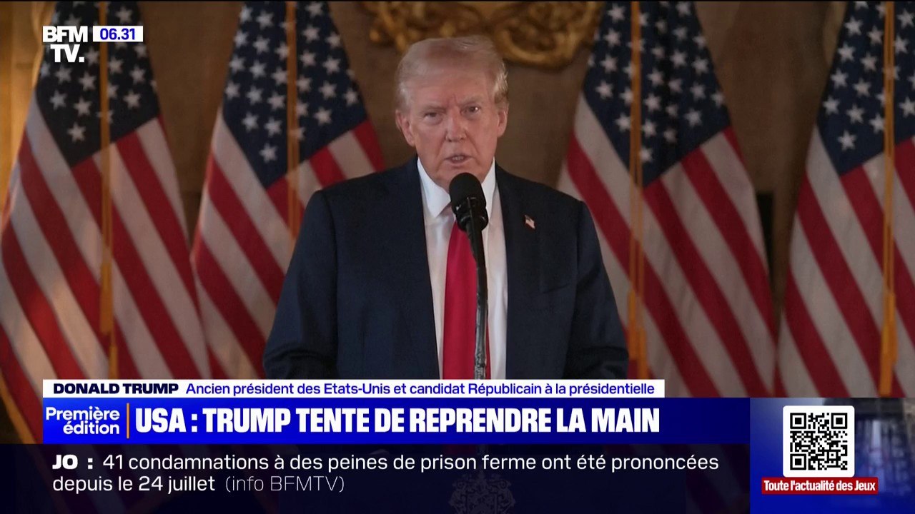 Présidentielle américaine: avant de débattre avec Kamala Harris, Donald Trump tacle ses capacités intellectuelles