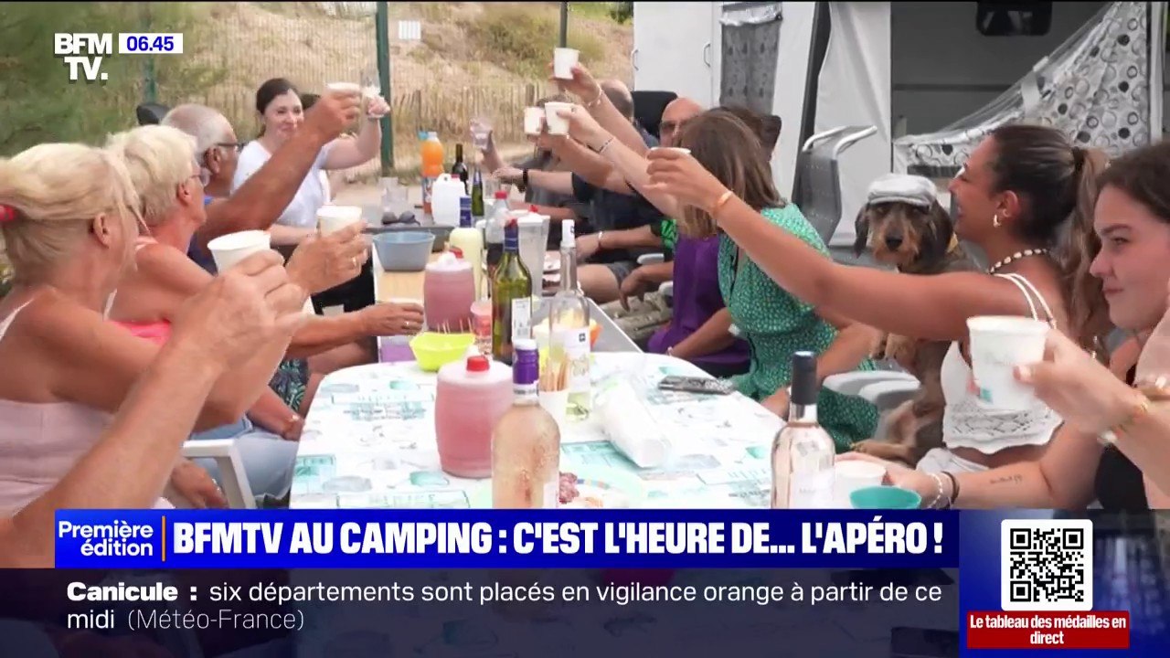 Vacances au camping: l'apéro et les soirées à thème, rituels sacrés du séjour