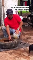 The dog became a helicopter