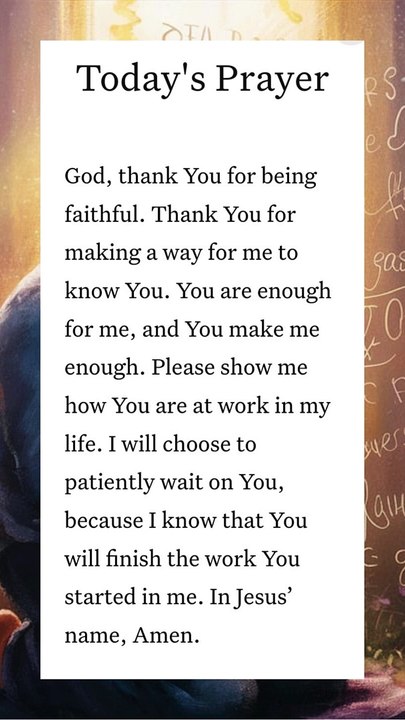 TODAYS PRAYER SPARK 9824 #faithjourney #prayer