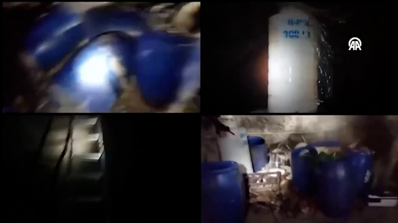 "Gürz-5" operasyonlarında bölücü terör örgütüne ait 76 sığınak ve barınma alanı imha edildi