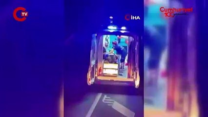 Ankara Polatlı'da otobüs köprüye saplandı: Ölü ve yaralılar var