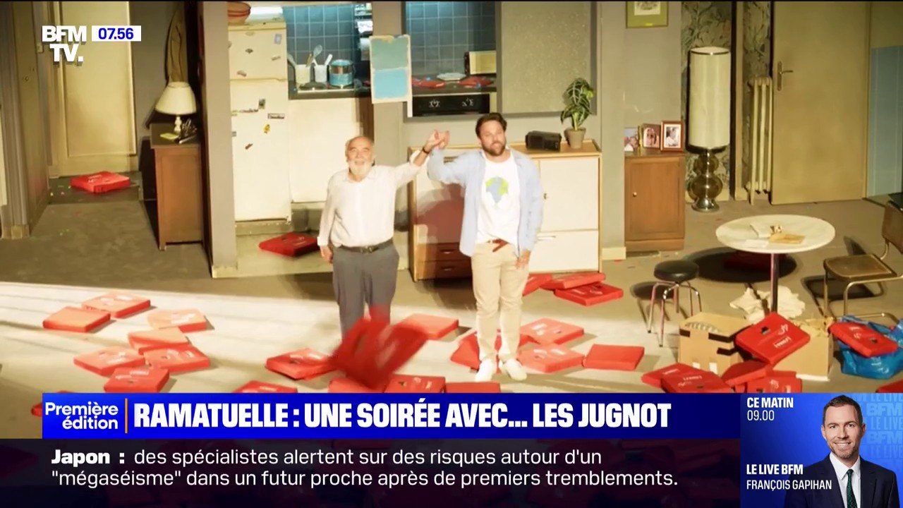 Festival de Ramatuelle: Gérard Jugnot et son fils Arthur se produisent pour la première fois ensemble sur scène