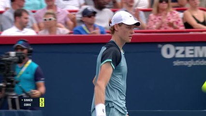 Montréal - Sinner passe l'obstacle Coric