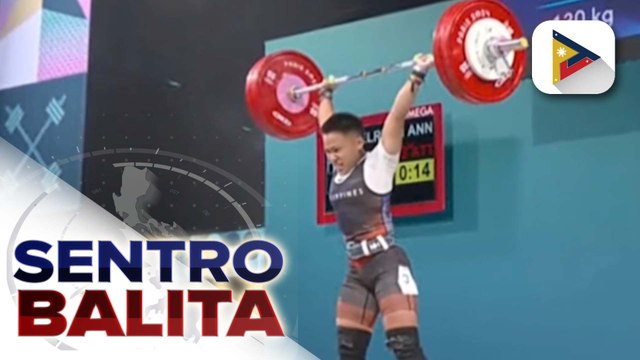 Filipina weightlifter Elreen Ando, 6th placer sa 2024 Paris Olympics Women's 59-kg weightlifting