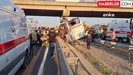 Ankara-Eskişehir Yolu'nda Otobüs Kazası: 9 Ölü, 26 Yaralı