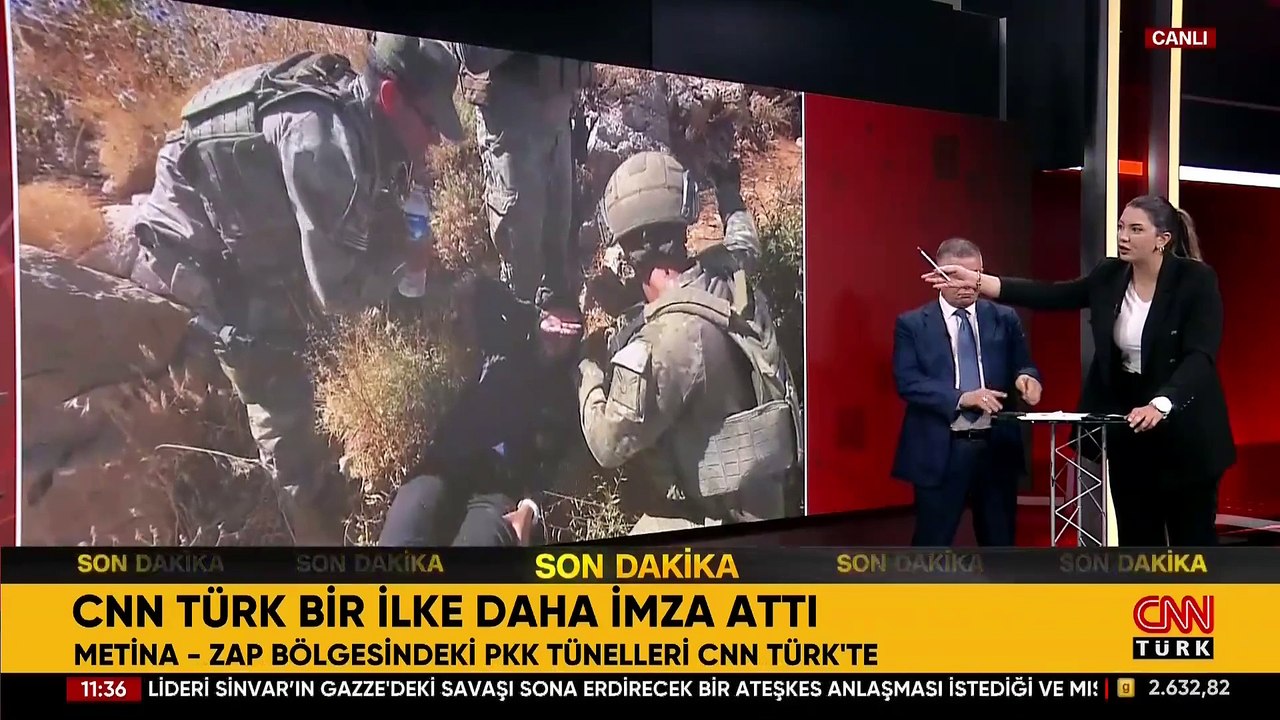 İlk bilen yine siz oldunuz: CNN TÜRK, PKK tünellerini görüntüledi! Fulya Öztürk: Dışarı çıkınca bayıldım!