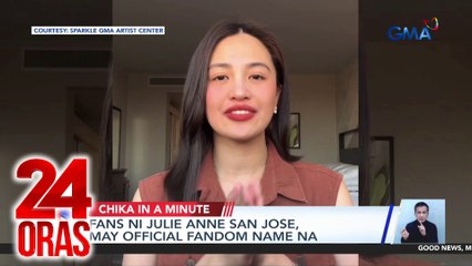 Fans ni Julie Anne San Jose, may official fandom name na | 24 Oras