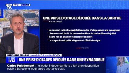 Taxi agressé dans la Sarthe: le suspect radicalisé projetait une prise d’otages dans une synagogue