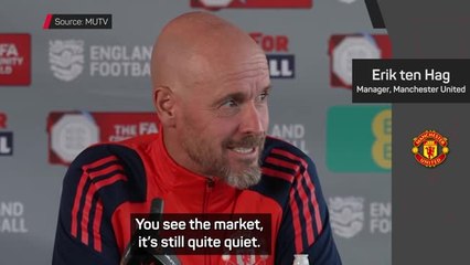 Ten Hag calls for patience over transfers
