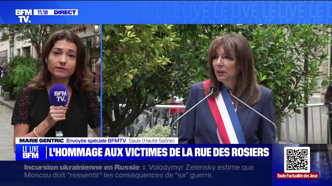 Attentat de la rue des Rosiers: Gérald Darmanin, Anne Hidalgo et Douglas Emhoff commémorent les victimes juives du 9 août 1982