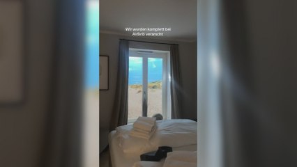 Alquilan un apartamento con, en teoría, vistas al mar y lo que se encuentran es la mar de indignante