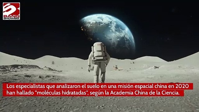 Científicos descubren agua en muestras de suelo lunar