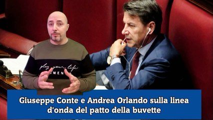 Giuseppe Conte e Andrea Orlando sulla linea d'onda del patto della buvette