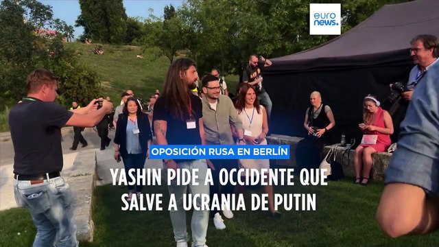 El opositor ruso Ilya Yashin pide a Occidente que ayude a Ucrania para contribuir a una Rusia libre