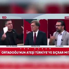 Ersan Şen ve Hacı Yakışıklı Canlı Yayında Birbirine Girdi