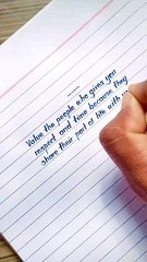 Give respect take respect