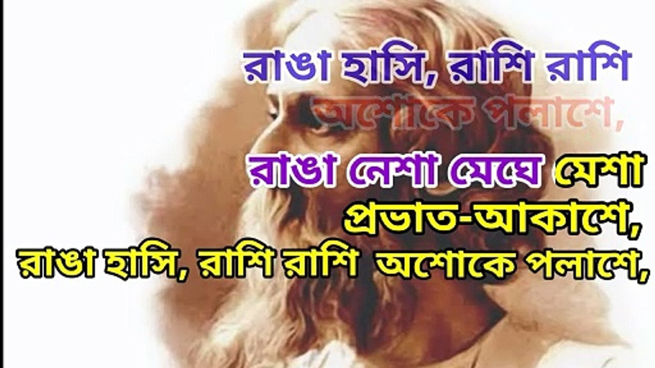 Ore Grihobasi | Karaoke with Lyrics | Rabindra Sangeet | ওরে গৃহবাসী | Holi Song