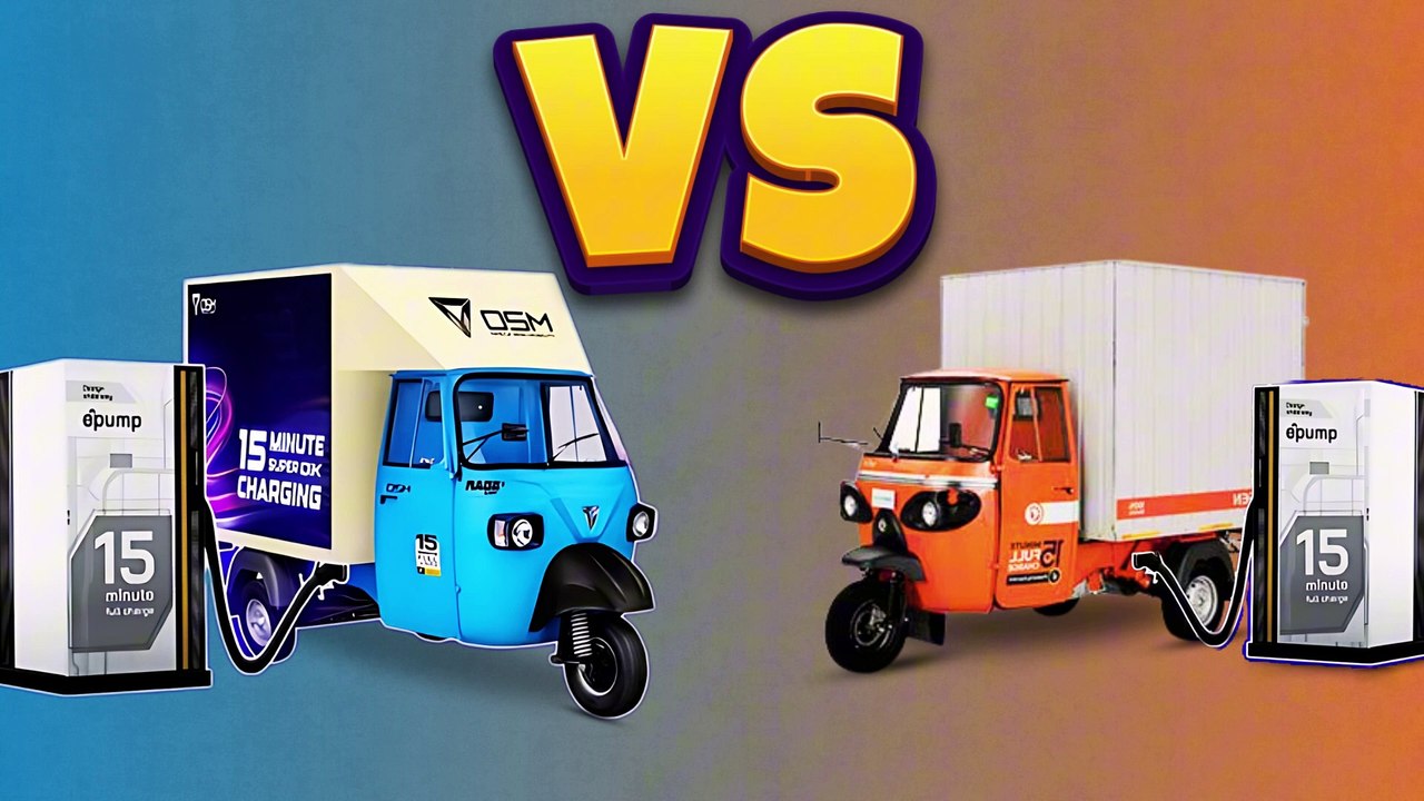 चार्जिंग का समय समान लेकिन रेंज अलग है Omega Seiki Mobility Rage+ qik vs Altigreen neEV Tez E-Autos