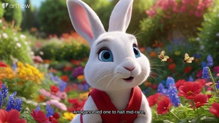 The Tortoise and the Hare Short Animated Toddlers Story @storytimeadventures-Mani