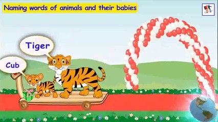 Naming Words Of Animals And Their Babies