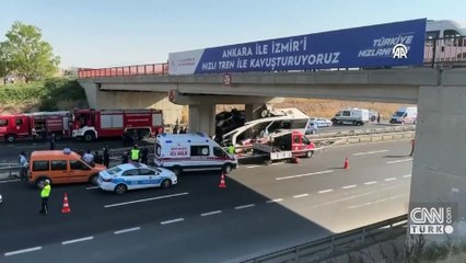 Video Haber | Ankara'da feci kaza: 9 ölü
