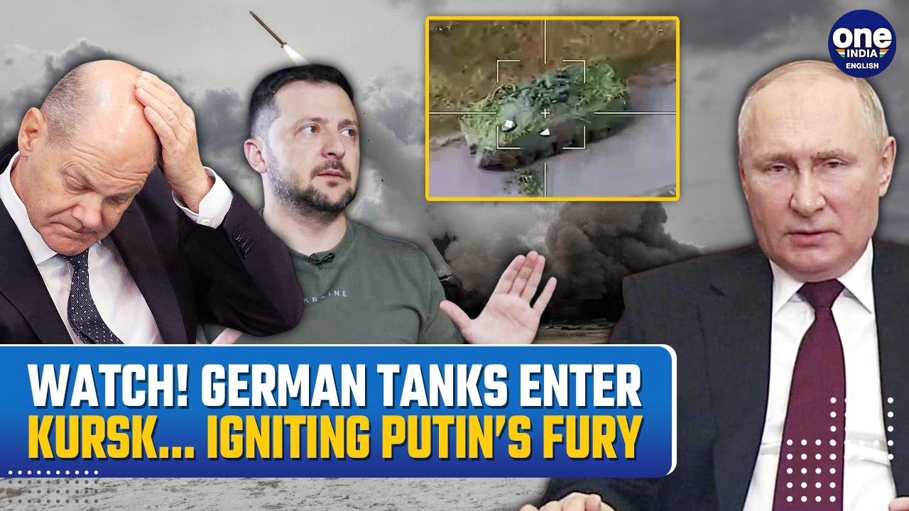Putin Orders Destruction of German ‘Marder’ Tanks As Ukraine Enters Deep into Kursk Region| Watch