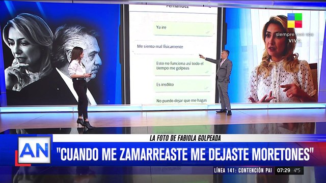 Se difundieron los primeros chats y las fotos de la denuncia de Fabiola Yañez contra el expresidente Alberto Fernández