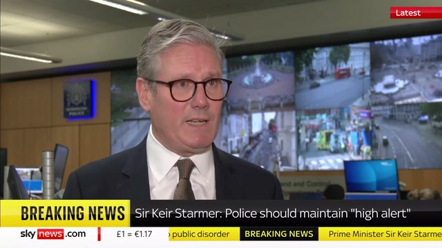 Starmer: Social media is not a 'law-free zone' as rioters appear in court over posts