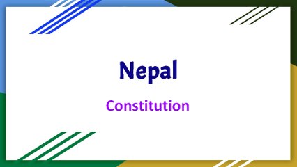 Constitution of Nepal