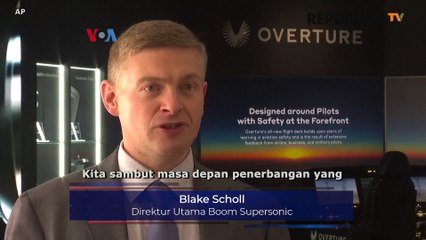 Boom Supersonic Optimistis Luncurkan Penerbangan Lampaui Kecepatan Suara