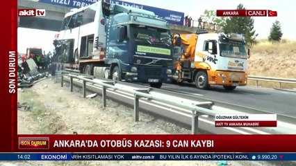 Ankara'daki kazanın izleri şaşırttı!