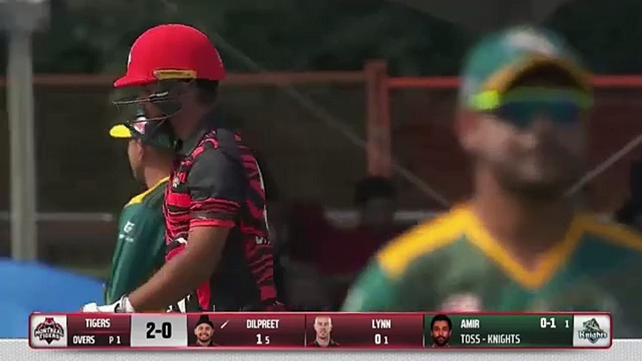 Mohammad Amir Bowling (Ball By Ball) 4-0-18-3 Against Montreal Tigers _ Global T